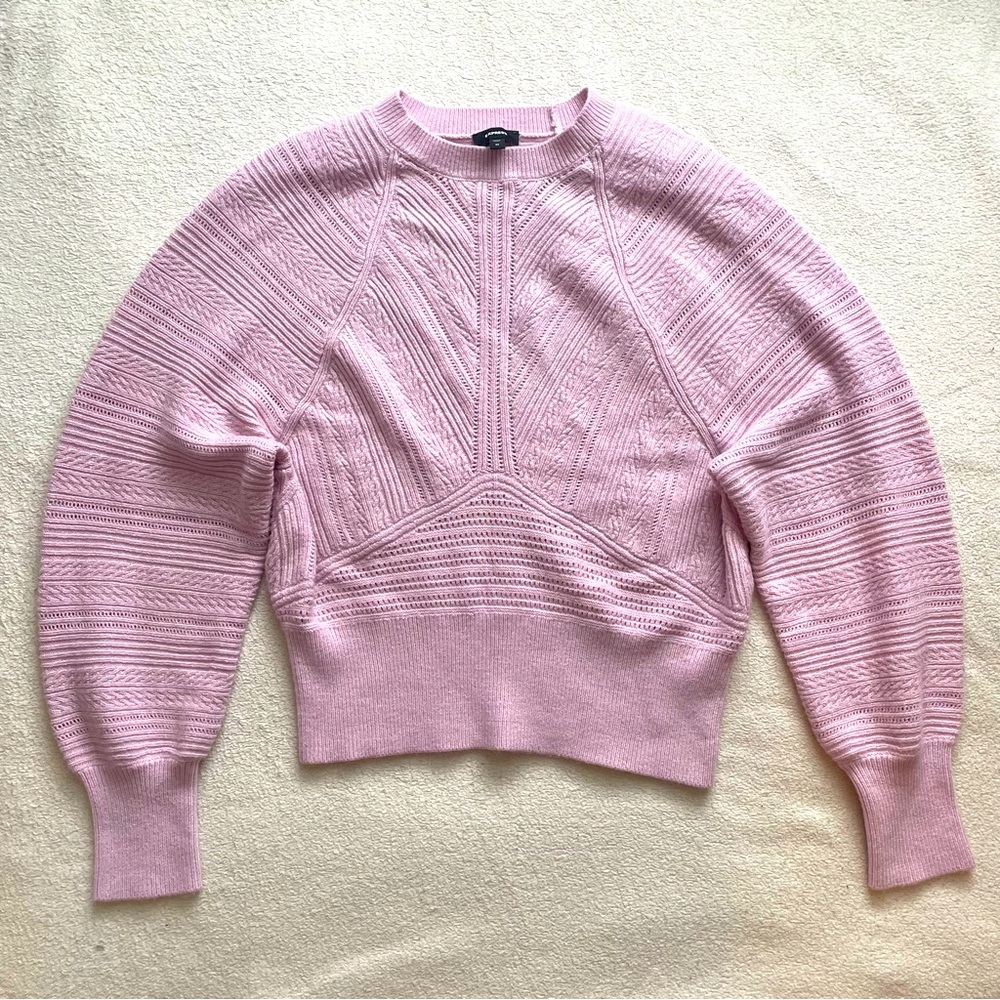 Express Knit Cropped Sweater